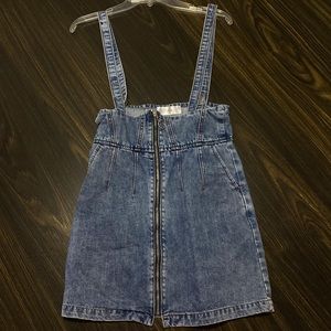 DNA DENIM SKIRT OVERALL SUSPENDER